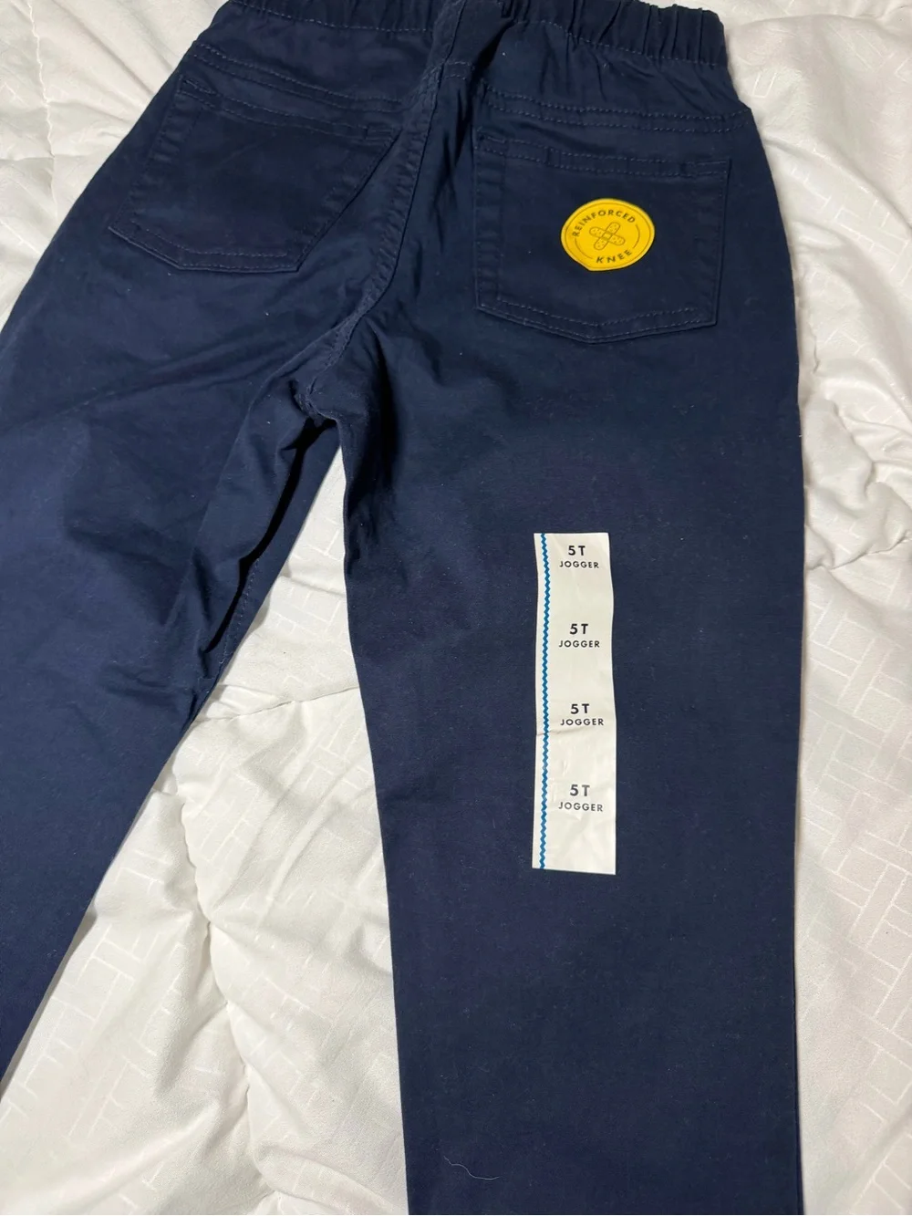 Cat & Jack Kids Joggers and Denim-Style Pants in Navy and Light Blue